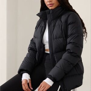 Athleta Downtown Puffer Jacket Med Petite